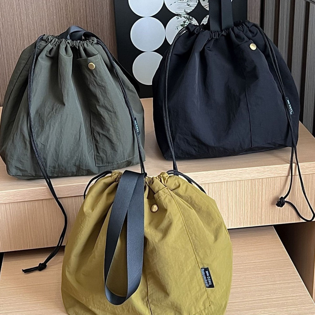Portable Insulated Lunch Box Bag Portable Waterproof Insulation Bag Solid Color Student Office Worker Lunch Bag Solid Color Thermal Bag