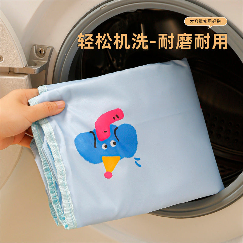 6-in-1 Travel Organizer Bag with Cute Puppy Design for Clothes, Toiletries, and Accessories - Foldable and Compact