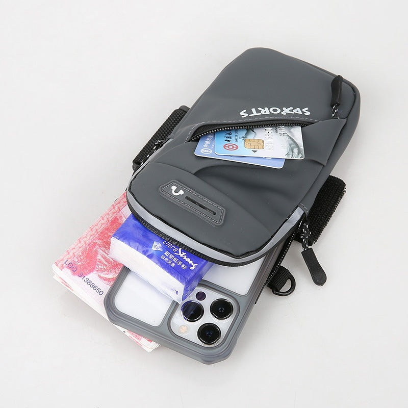 Running Mobile Phone Arm Bag New Outdoor Sports Men and Women Fitness Breathable Outdoor Riding Men Arm Sleeve