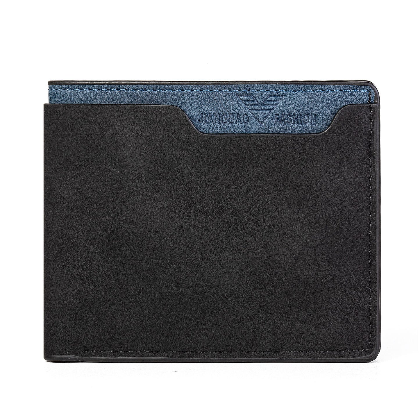 Stylish Men's Bi-Fold Wallet with Multi-Card Slots and Durable PU Leather Design