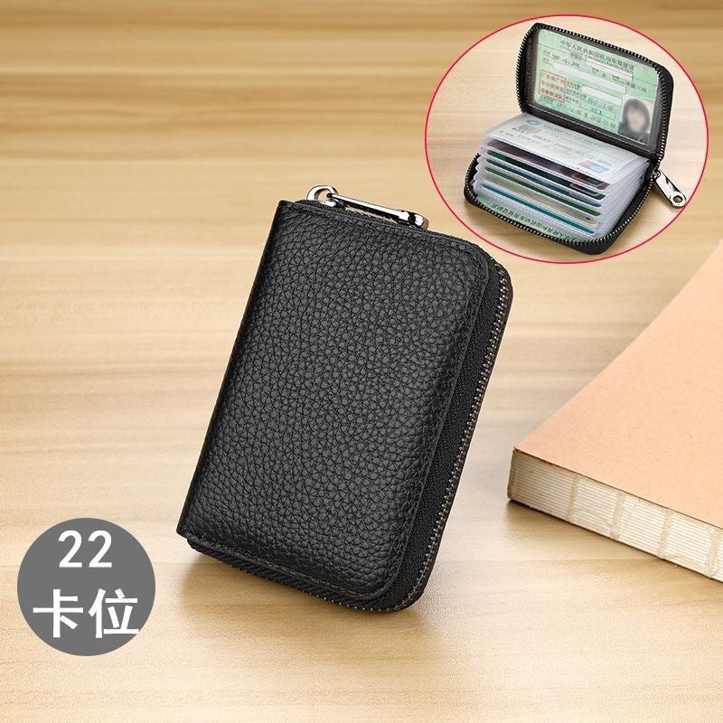 Cute Cartoon Bear Wallet with Multiple Card Slots and ID Window for Daily Use