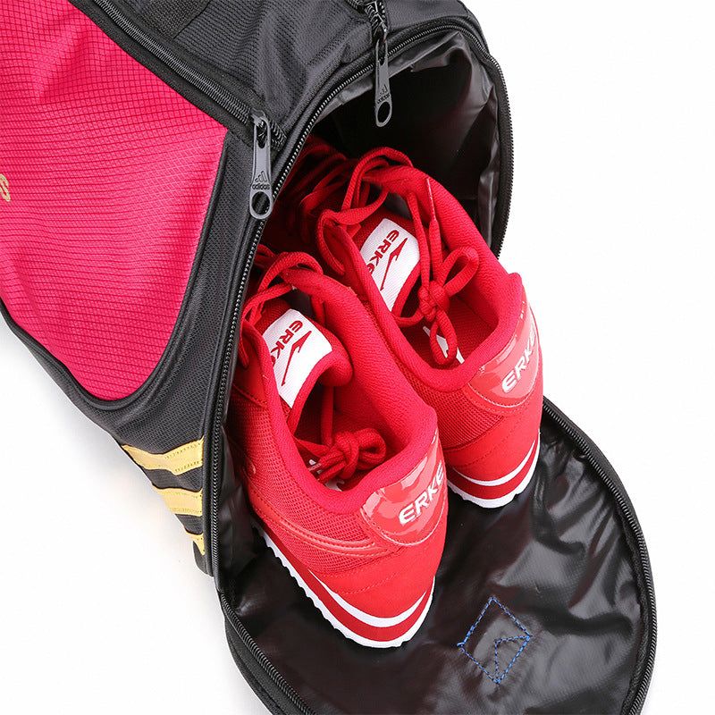 Sports Bag Men's Swimming Fitness Travel One Shoulder Bag Luggage Bag Yoga Taekwondo Bucket Bag