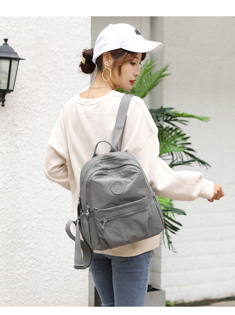 Backpack Women's New Fashion Travel Lightweight Oxford Cloth Versatile Backpack