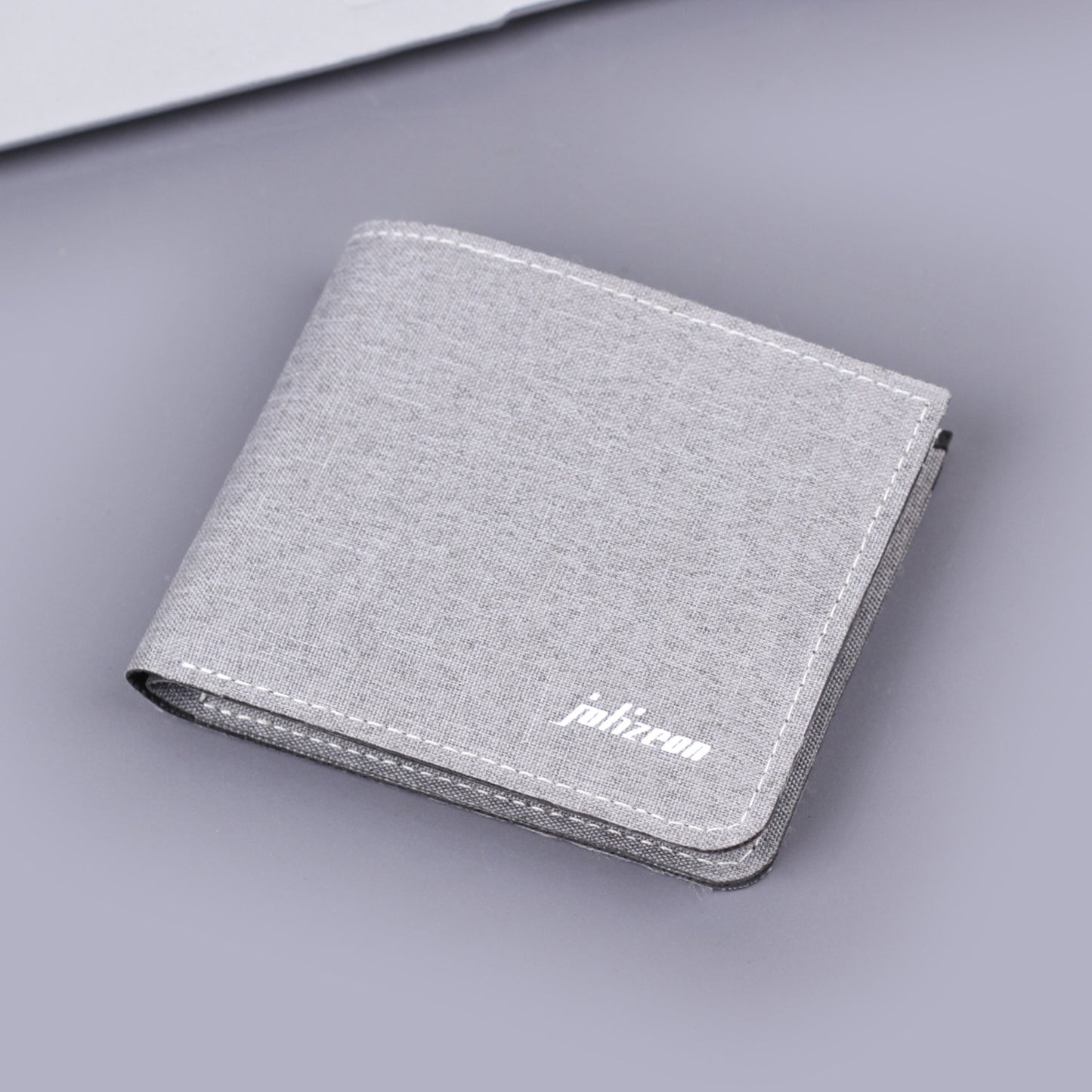 Ultra-Thin Canvas Wallet for Men with Breathable Design and Elegant Stitching Details