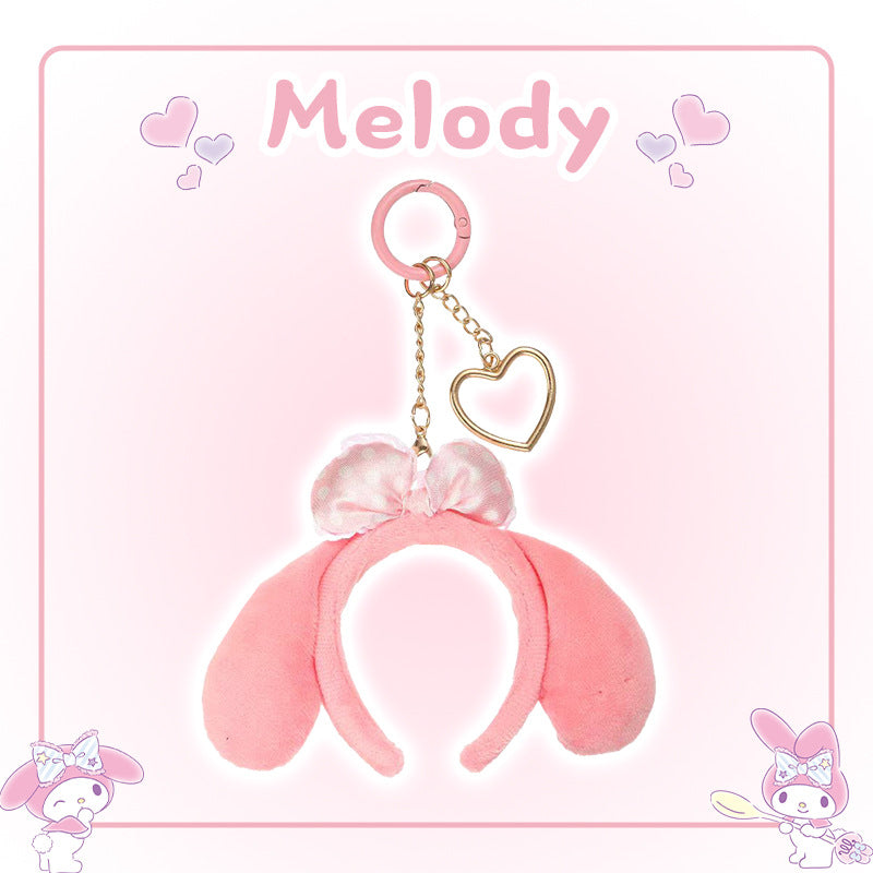 Girls Crossbody Bag Strawberry Bear Plush Head-Shaped Satchel Cute Animal Shape