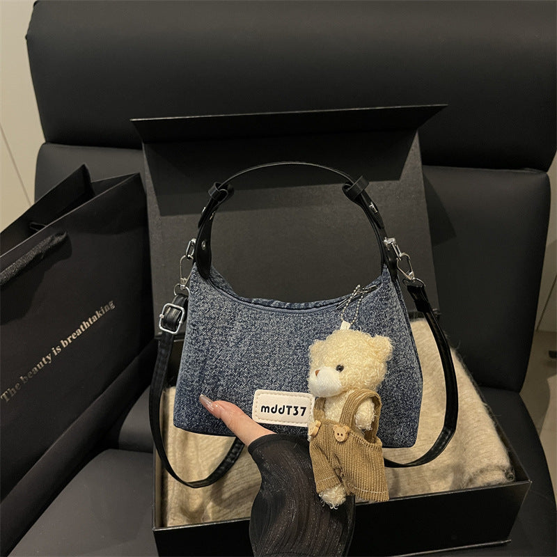 High-Grade Bag Women's New Commuter Underarm Bag Fashion Simple Special-Interest Design Shoulder Messenger Bag