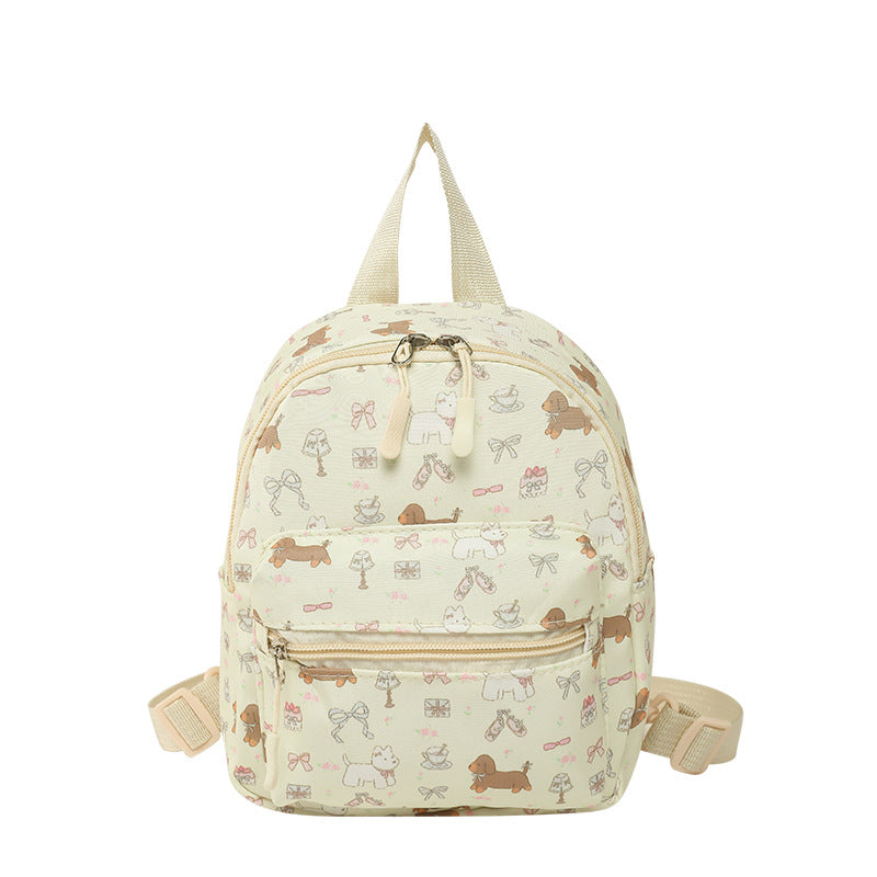 Mini Backpack Women's New Large Capacity Student Fashion Simple Personality Small Backpack