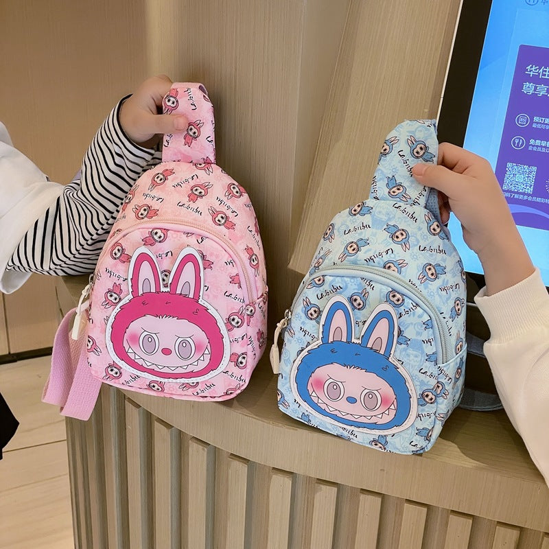 Summer New Children's Cartoon Chest Bag Waist Bag All-Match Crossbody Lightweight Change Purse