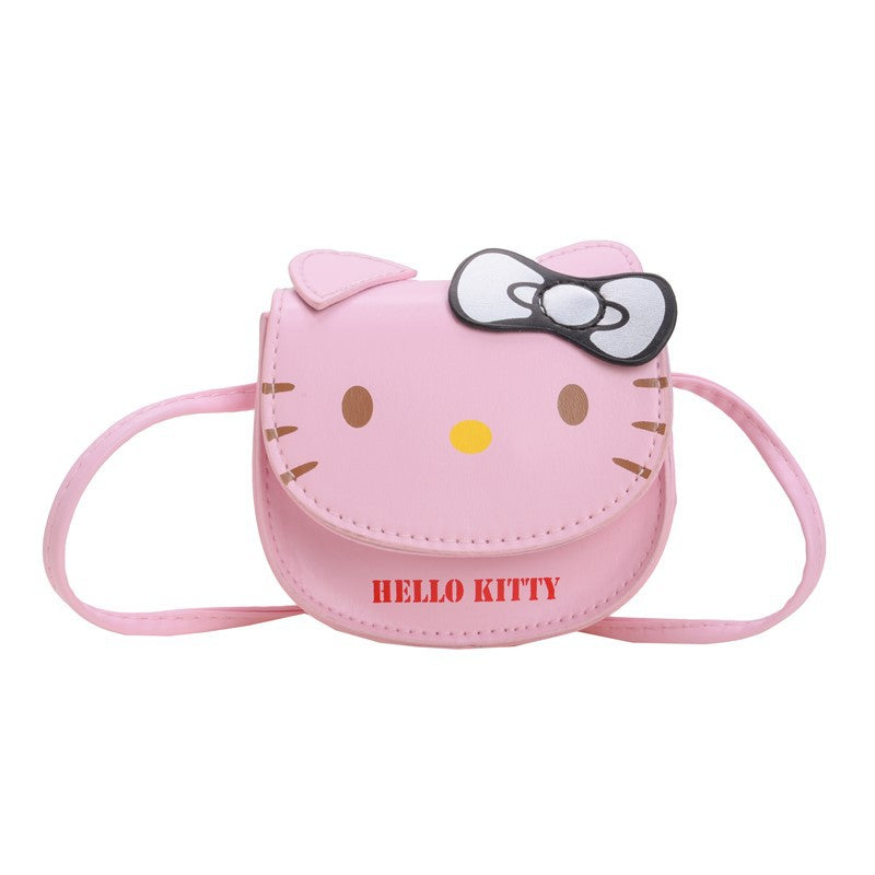 Japanese Style Cartoon Cute Mini Bag Children's Crossbody Lipstick Coin Purse Cat