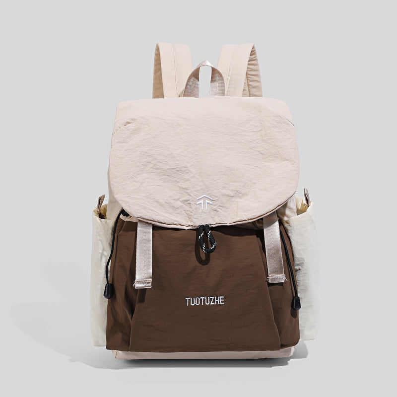 Backpack Men's and Women's Japanese Travel Super Lightweight Backpack Korean Outdoor Camping Backpack