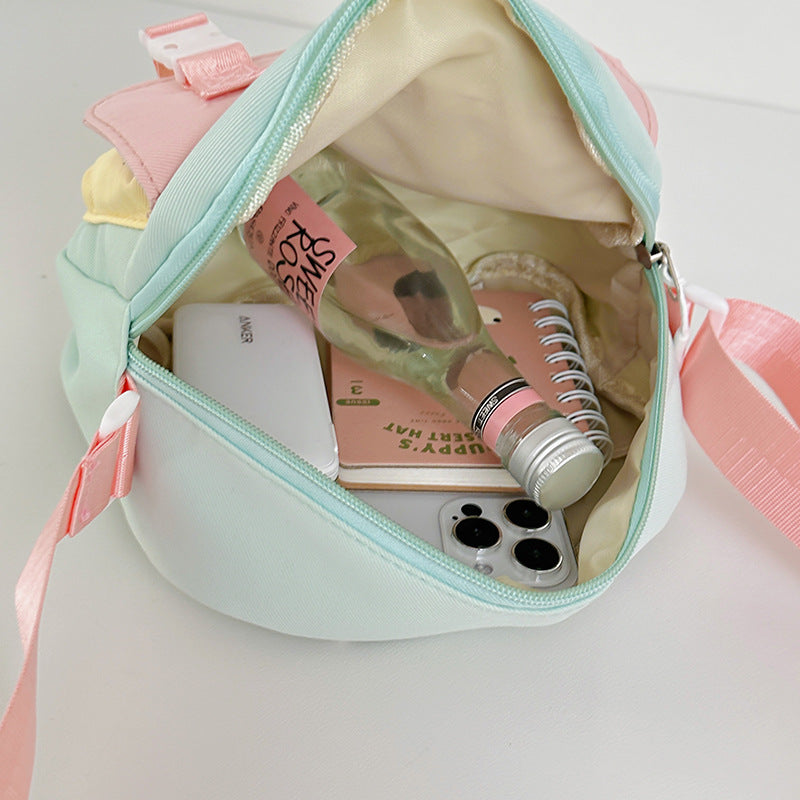 Women's Cross-Body Bag Small Square Bag Soft Nylon