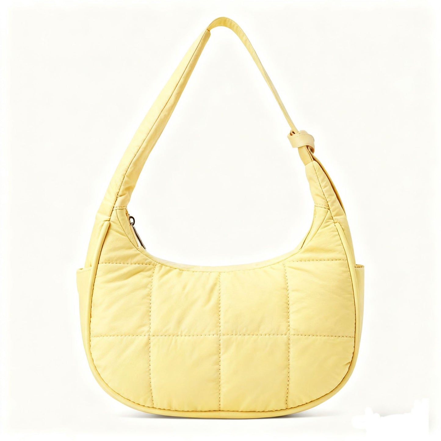 Nylon Shoulder Handbag Women's New Cotton Clothing down Underarm Bag Diamond Crossbody Bag