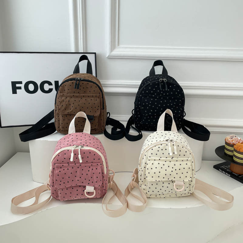 Cute Lamp Wick Women's Backpack Leisure Travel Everyday Joker Small Backpack