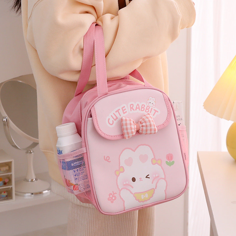 Student Heat Preservation Lunch Bag Buggy Bag Women's Large Capacity Lunch Box Bag Thickened Aluminum Foil Lunch Bag Bag