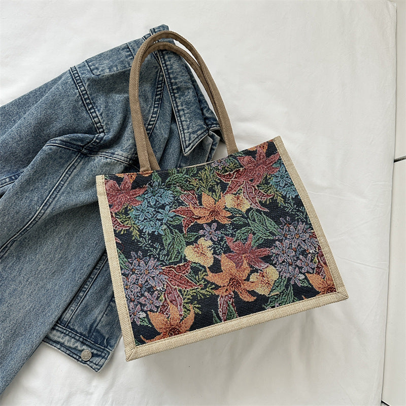 Handbag Simple Fashion Large Capacity Totes Women's New Casual Trend Shoulder Bag