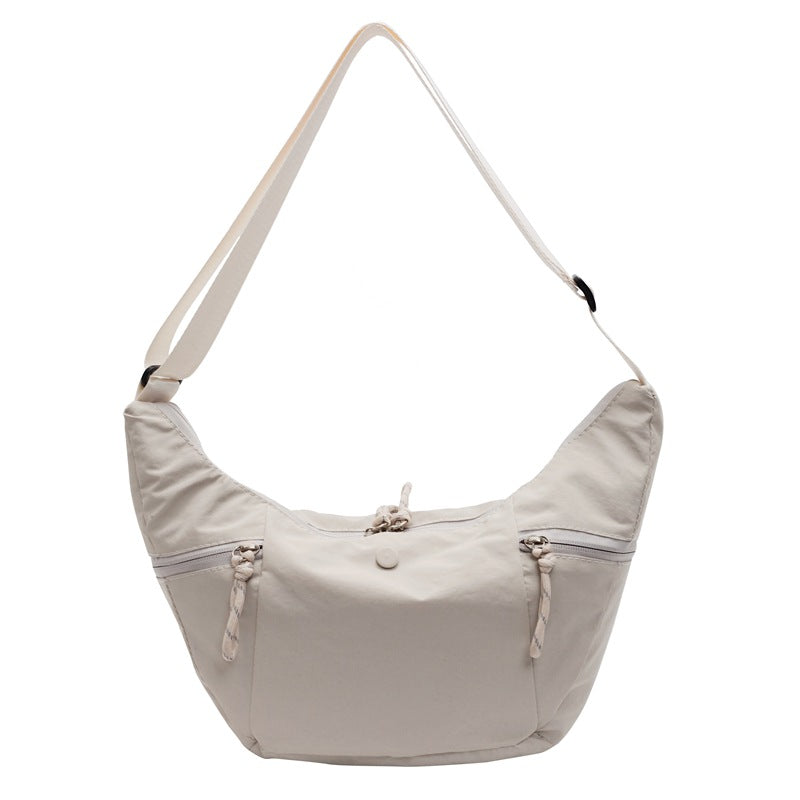 New Croissant Crossbody Shoulder Dumpling Bag Women's Moon Handbag