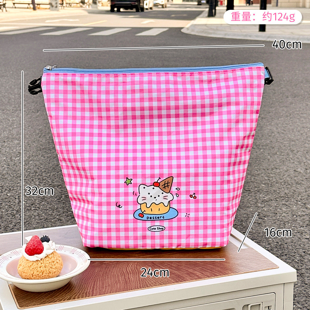 Portable Water-Proof Bag Large Capacity PVC Cosmetic Bag Foldable Storage Bag Girls Travel Packing Bag
