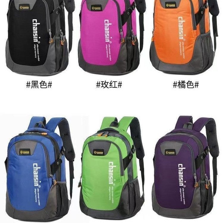 Large Capacity Backpack Men and Women Simple Waterproof Leisure Travel & Outdoor Sport Climbing Backpack
