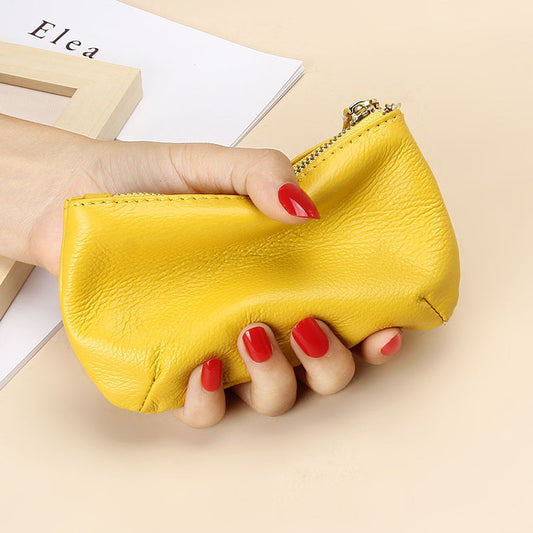 New Coin Purse Women's Mini Small Fashion Zipper Coin Short High-End Coin Purse