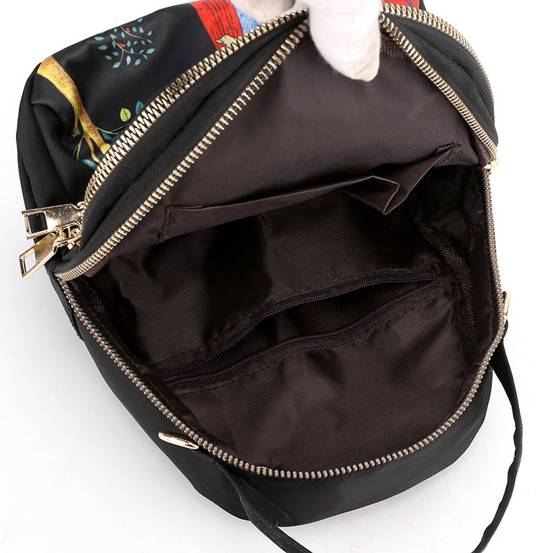 Women's Bag New Casual Korean Multi-Purpose Shoulder Bag Mini Double Backpack