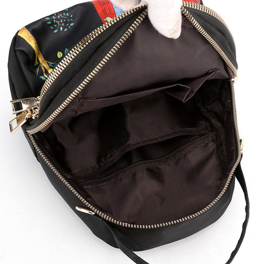 Women's Bag New Casual Korean Multi-Purpose Shoulder Bag Mini Double Backpack