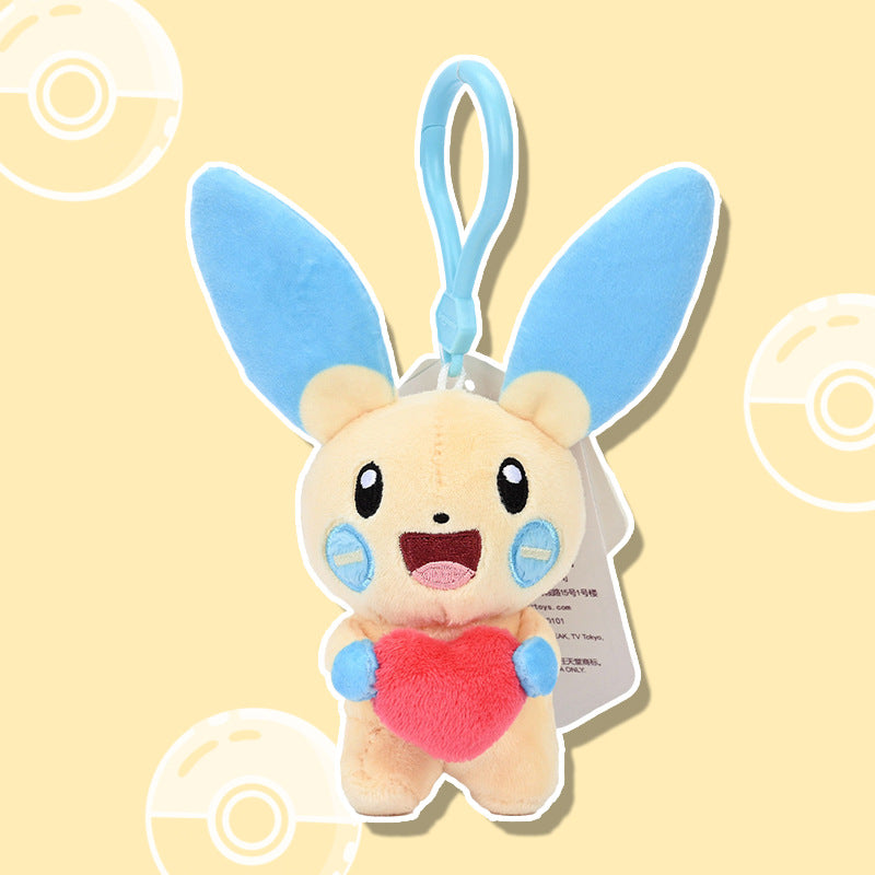 Girls Crossbody Bag Strawberry Bear Plush Head-Shaped Satchel Cute Animal Shape