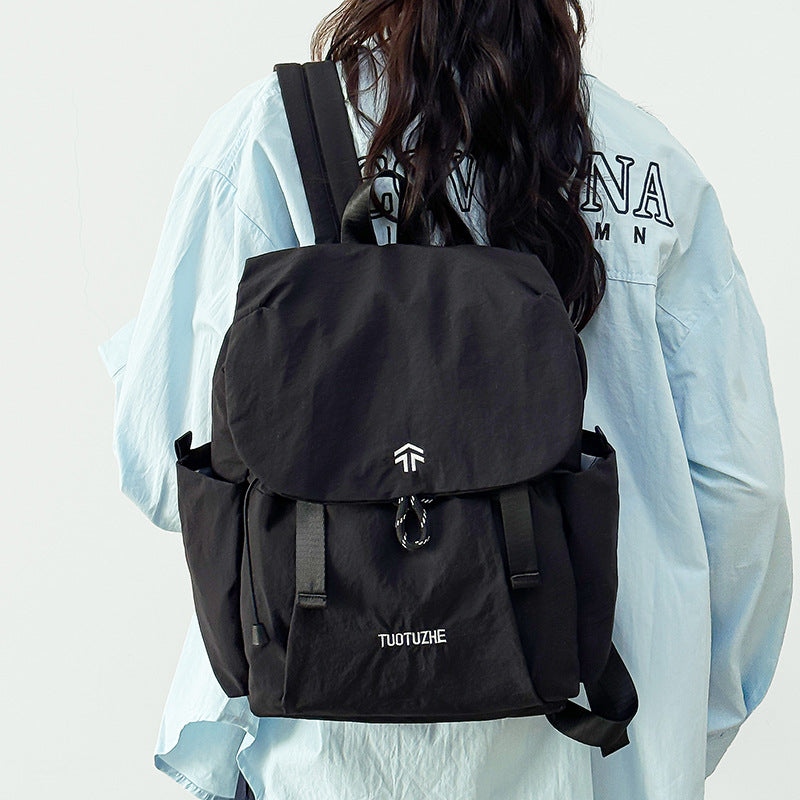 Backpack Men's and Women's Japanese Travel Super Lightweight Backpack Korean Outdoor Camping Backpack