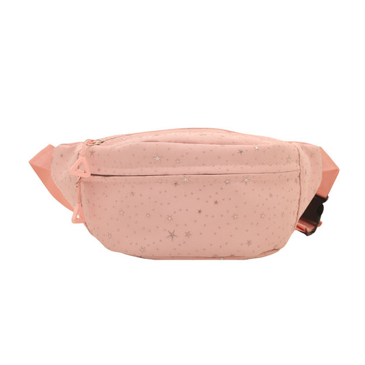 New Nylon Trendy Lightweight Simple XINGX Fresh Western Style Waist Bag Crossbody Shoulder Bag Chest Bag for Women