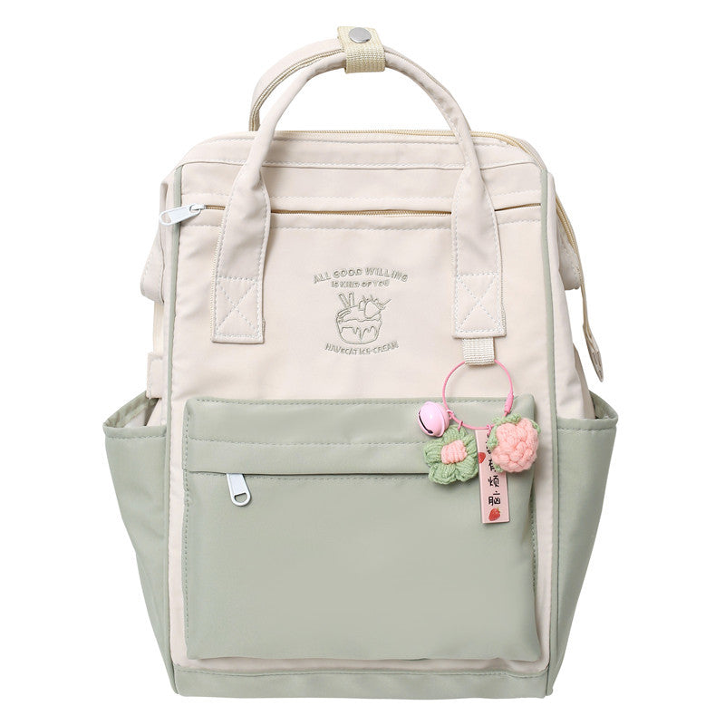 Mori Style Partysu Backpack Women's Cute Schoolbag Waterproof and Hard-Wearing Everyday Joker Student Backpack