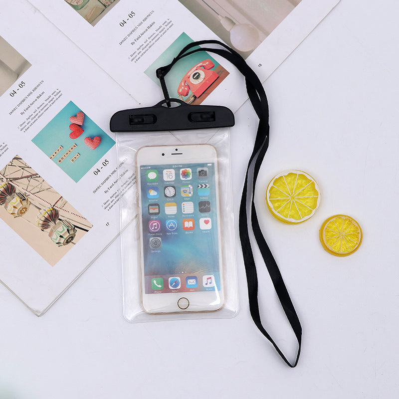 Thick Waterproof Phone Pouch with Air Cushion for Swimming, Diving, Outdoor Activities and Underwater Photography