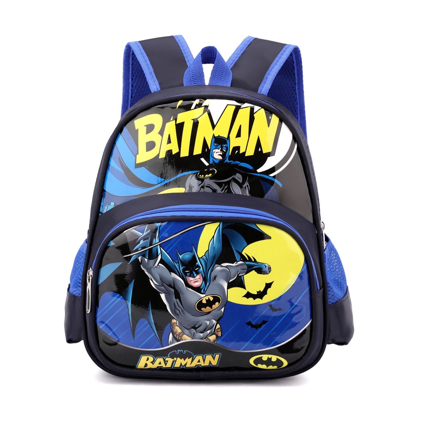 Captain America Kids Backpack Cartoon Anime Design Waterproof Lightweight School Bag for Preschool Children