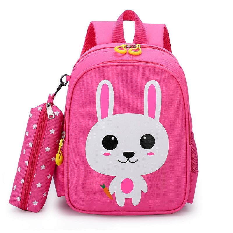 Cute Unicorn Backpack for Kids with Pencil Case - Lightweight School Bag for Preschool Girls