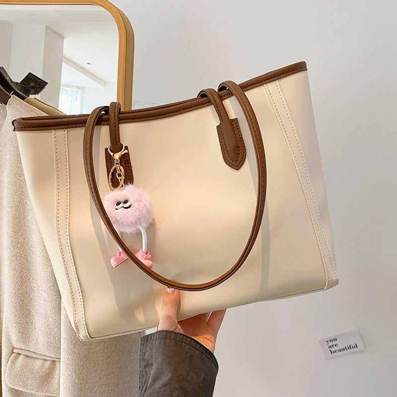 Tote Bag Women's Commuter Texture New Versatile Korean Style Shoulder Underarm Temperament Handbag