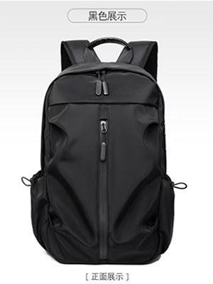 Lightweight Waterproof Backpack for Men and Women, Durable Nylon Material with 15-inch Laptop Compartment, Ideal for Business Travel and Daily Use