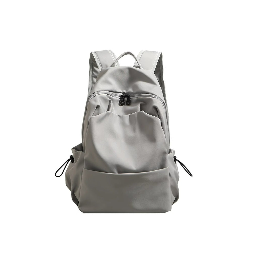 Simple Backpack New Men's and Women's Backpack Junior and Middle School Students Schoolbag Large Capacity Travel Bag