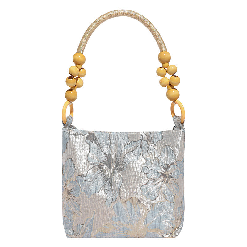 New Chinese Style Minority All-Match Underarm Bag Tote Bag for Women Summer New Good-looking Artistic Embroidered Shoulder Bag