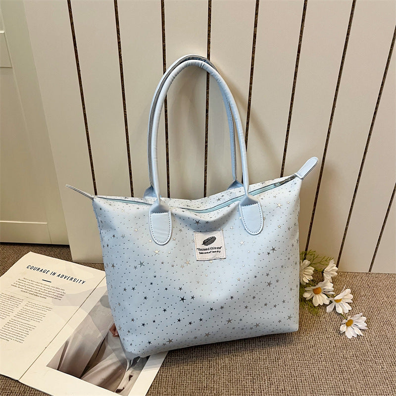 Korean Style Large Capacity Totes New Commuter Shoulder Underarm Chain Handbag