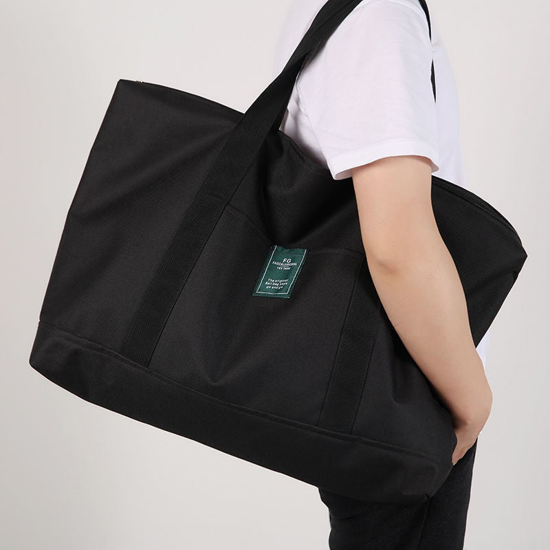 Travel Bag Large Capacity Bag Men's Luggage Bag Large Solid Handbag Outing Canvas Bag Maternity Package