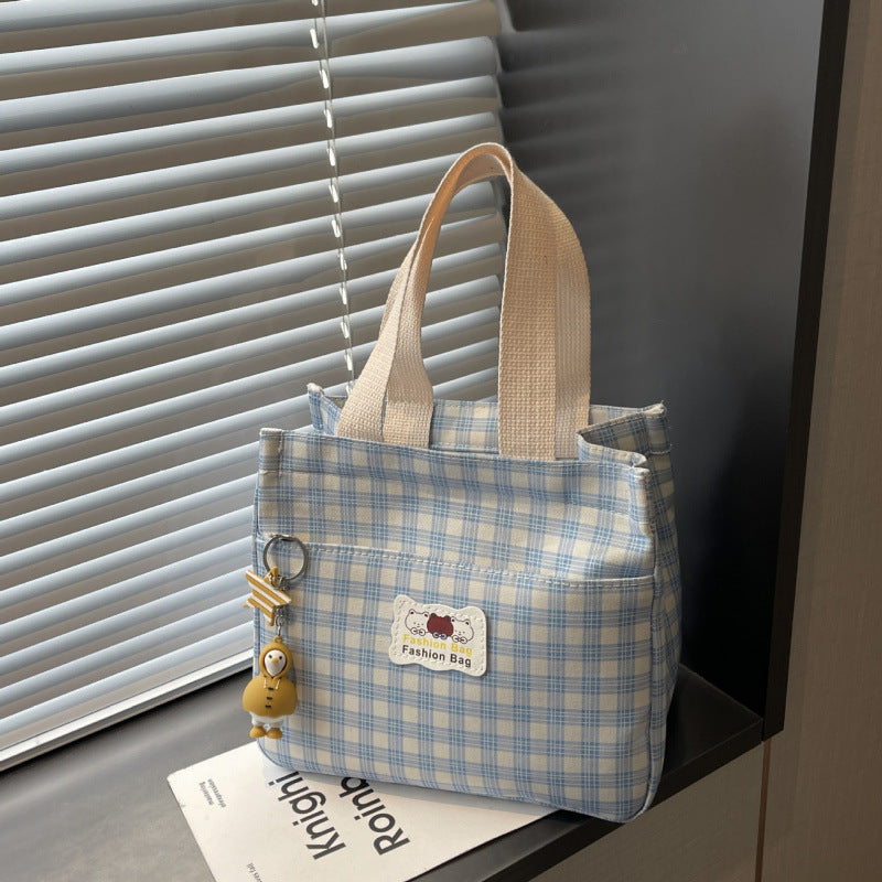 Canvas Bag Large Capacity New All-Match Office Worker Portable Mummy Super Popular Lunch Bag