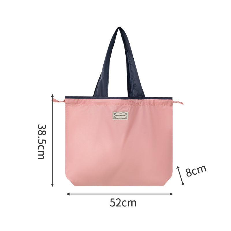 Foldable Shopping Bag Portable Supermarket Eco-friendly Bag Fashion Portable Grocery Bag Eco-friendly Shopping Handbag
