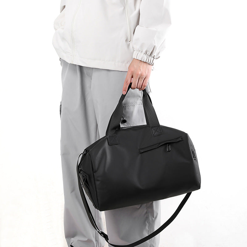Men's and Women's Sports Gym Bag Large Capacity Dry Wet Separation Swim Bag Short Business Trip Travel Handbag