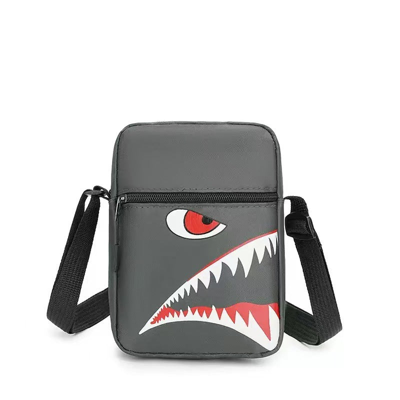 Fashionable Nylon Shoulder Bag with Multiple Pockets for Men and Women, Perfect for Daily Commute and Travel