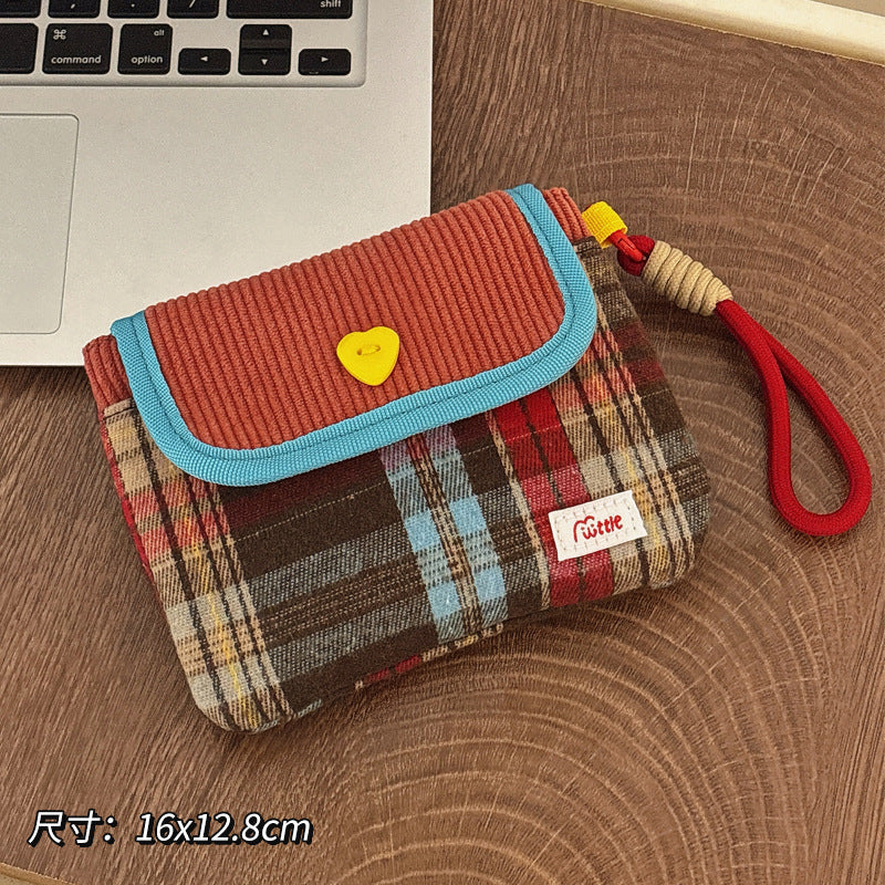Student Portable Portable Small Cute Sanitary Napkin Bag Female out Large Capacity Aunt Towel Storage Bag