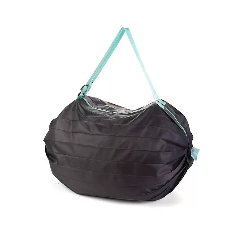 Foldable Supermarket Shopping Bag Women's Travel Sling Bag Portable Large Eco-friendly Shopping Handbag