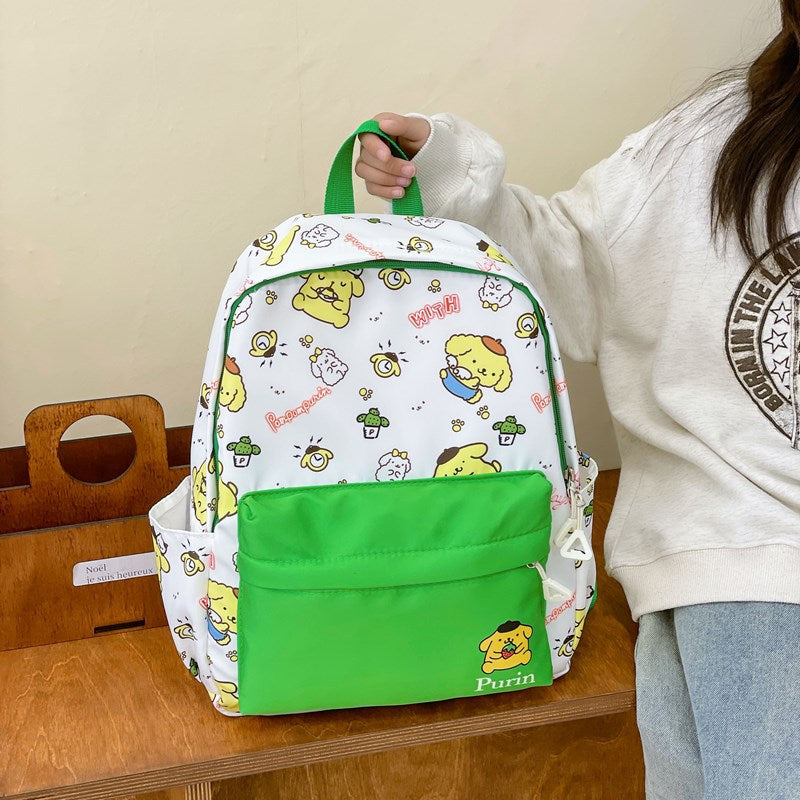 New Children's Schoolbag Kindergarten Cartoon Printed Clow M Backpack Cute Casual All-Match Backpack