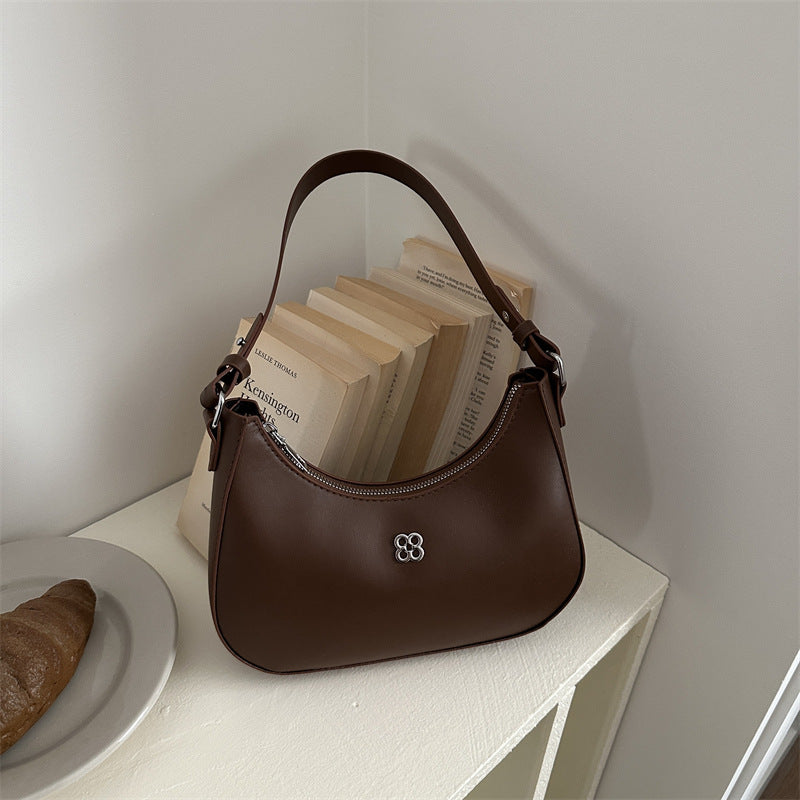 Exquisite Spring New Textured Elegant Lady Affordable Luxury Fashion Korean Style Simple Portable Underarm Shoulder Bag