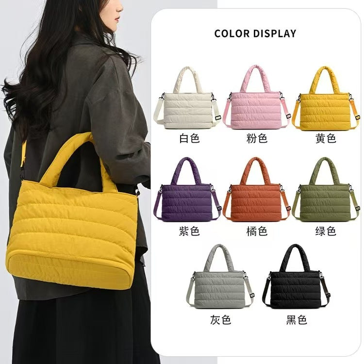 Women's Messenger Bag Personal Leisure All-Match Commute Large Capacity Good-looking Waterproof Portable Shoulder Bag