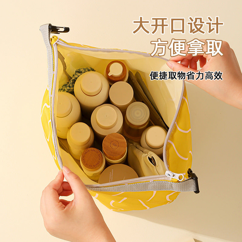 Cute Cartoon Travel Organizer Bag for Clothes, Toiletries and Essentials - Waterproof & Multi-functional